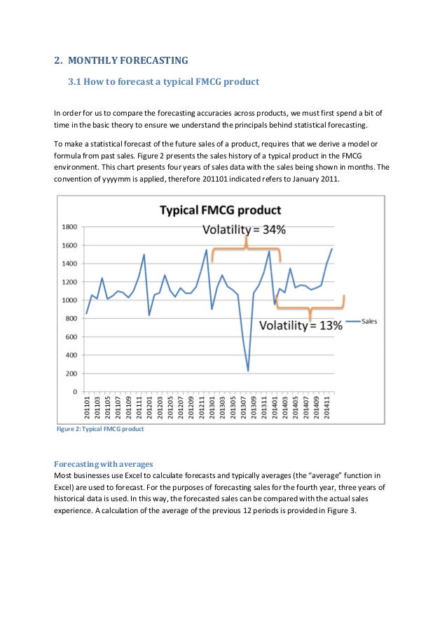 fmcg business model pdf short term forecasting methods for fast moving consumer goods business